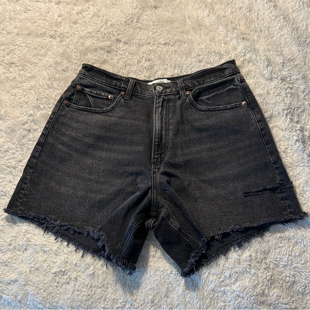 Abercrombie Curve Love High Rise Dad Shorts